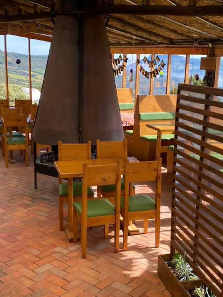 restaurante y parapente